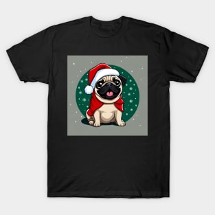 Xmas Pug T-Shirt